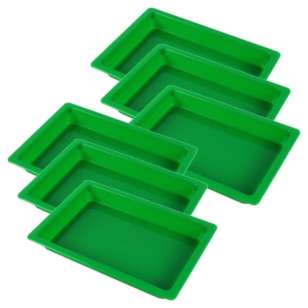 Romanoff Small Creativitray, Green, 6PK 36705